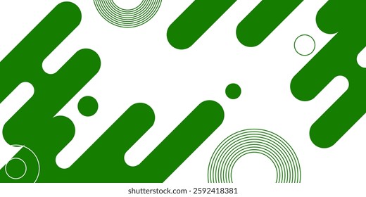 Abstract green background. Suit for presentation design with modern corporate and business concept. Vector illustration design for presentation, banner,