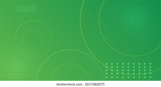 Abstract green background. Suit for presentation design with modern corporate and business concept. Vector illustration art design