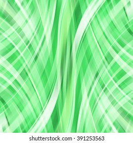 Resumen de fondo verde con olas giratorias. Diseño de fondo abstracto.  Ilustración vectorial Eps 10