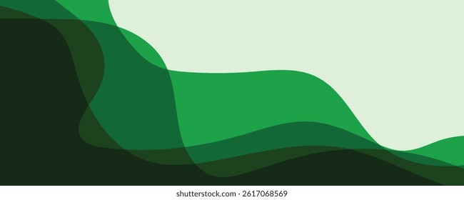 abstract green background template. eps10