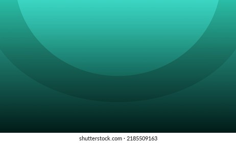 Abstract Green Background Template Vector, Green Background with Beautiful Wave Design