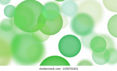 Abstract Green Background Template Vector, Green Background with Beautiful Wave Design