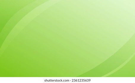 Resumen Vector De Plantilla De Fondo Verde, Hermoso Diseño De Ondas. Composición dinámica de formas. concepto de diseño vectorial. Diseño web decorativo o afiche, pancarta