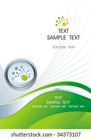 Abstract green Background Texture
