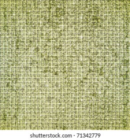 abstract green background texture of rusty metallic mesh