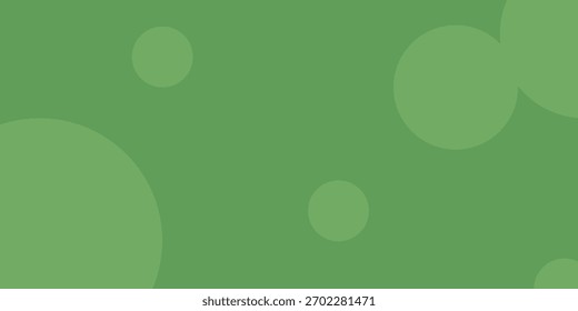 Abstract green background with translucent circles. Calming and minimalist design. Perfect for nature-themed projects.