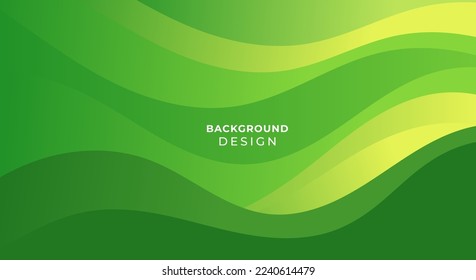 Abstract green background vector art