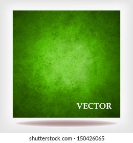abstract green background vector design of vintage grunge background texture layout, old Christmas background paper, distressed sponge design in green colors for brochure ad poster or website backdrop
