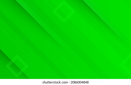 Abstract green background vector design, banner pattern, background template. Suitable for various background design, template, banner, poster, presentation, etc.
