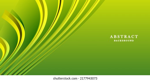 Resumen de diseño vectorial de fondo verde