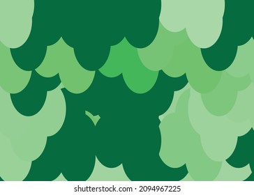Abstract green background. Vector graphics.
