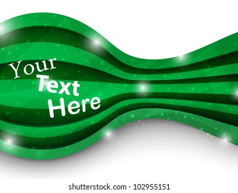 abstract green background. vector illustration