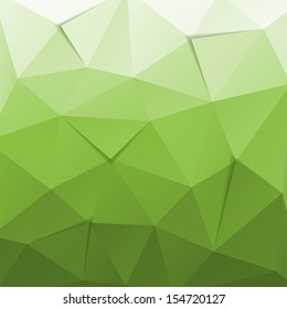 The abstract green background. Vector illustration.  Eps10.