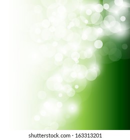 Abstract Green Background - Vector Illustration, Graphic Design Editable For Your Design 
