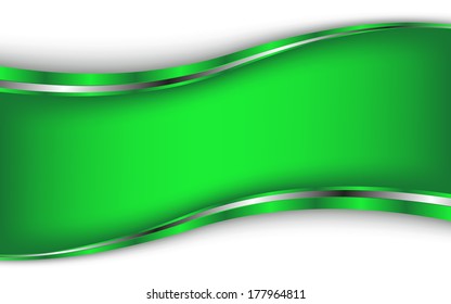 Abstract green background. Vector Illustration. Clip-art