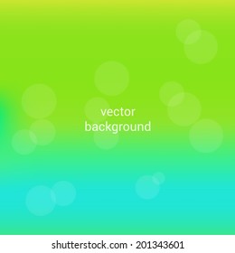 Abstract green background. Vector illustration.