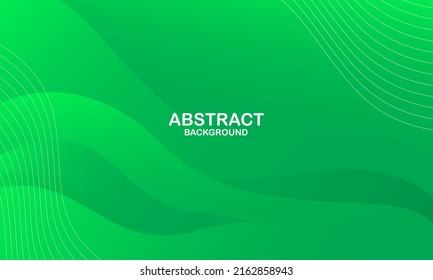 Abstract Green Background Vector Illustration Stock Vector (Royalty ...