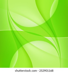 Abstract green background. Vector Illustration. Clip-art