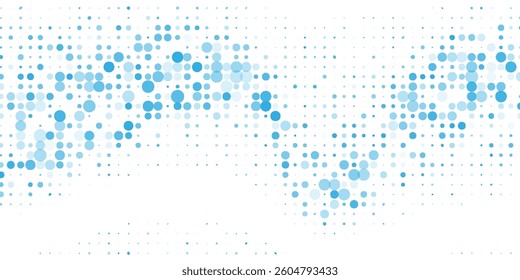 abstract green background vector layout with circle shapes.