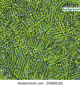 Abstract green background. Vector texture.