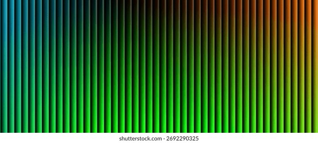 abstract green background. vertical lines and strips