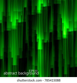 abstract green background with vertical straight lines