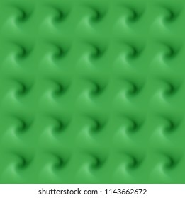 Abstract Green Background with Wave Grid Lines, Template for Cover Design