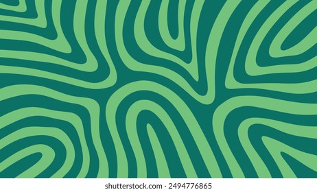 fondo verde abstracto con patrón inconsútil de la onda