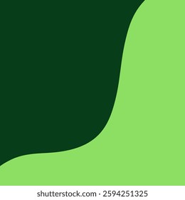 abstract green background with waves