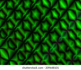 Abstract green background with waves for your design
