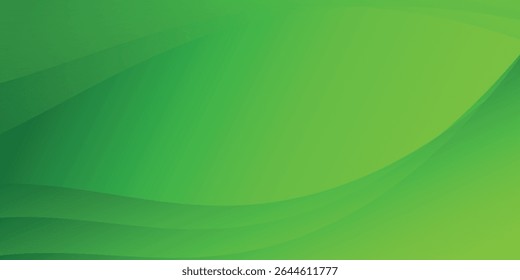 abstract green background. Abstract green wavy background.