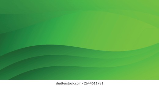 Fondo verde abstracto. Fondo ondulado verde Abstractas.