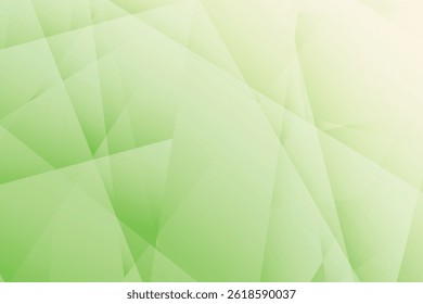 Abstract green background, with wavy curve design. Vector illustration of EPS 10