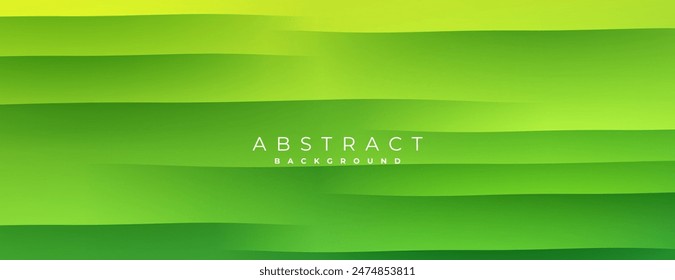 Abstract green background with wavy lines and space for text. nature background. Suitable for digital marketing promotions, web design, and environmental themed projects.