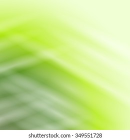 Abstract green background with white rays