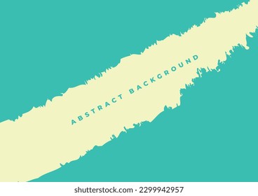 abstract green background with yellow paint splash