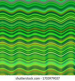 fondo verde abstracto para su diseño con líneas de onda