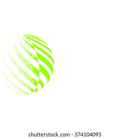 abstract green background for your text and logo. stock vector illustration