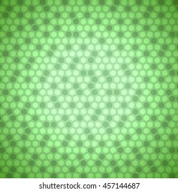 Abstract green background,neon backdrop,hexagon
