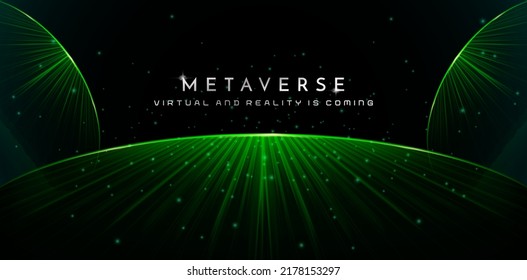 abstract green backgrounds with space curve design for sign corporate, advertisement business, social media post, billboard agency advertising, ads campaign, motion video, landing page, website header