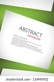 Abstract green background.Vector illustration. Clip-art