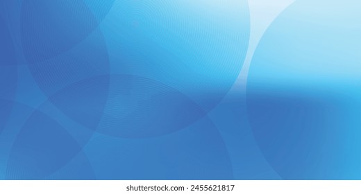abstract green banner background with circle lines.vektor eps10