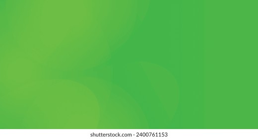 abstract green banner background with dynamic wave layer.