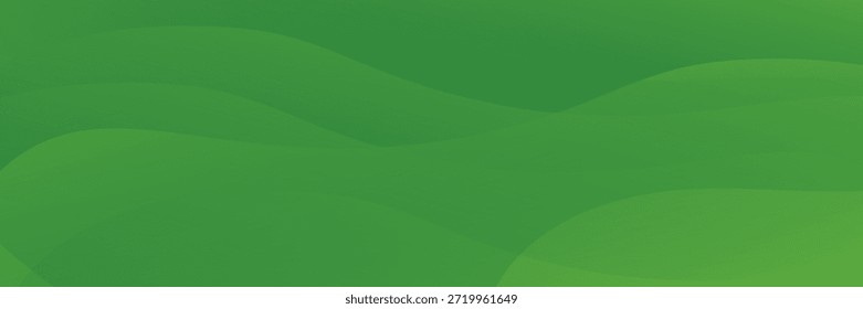 abstract green banner background. dynamic effect. futuristic technology style. vector illustration
