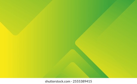 Abstract green banner background. Template for invitation, business card for presentation design