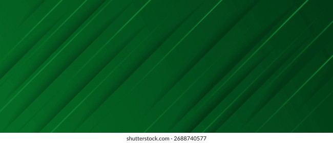 Abstract green banner background. Vector abstract graphic design banner pattern presentation background web template. Vector Eps10