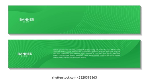 abstract green banners gradient colorful wave background	for business