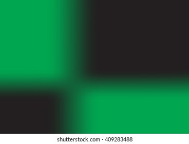 Abstract green and black background with cross