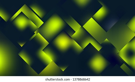 Abstract Green and Black Background Design