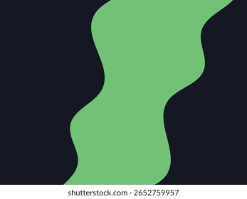 Abstract green and black geometric background
